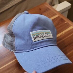 Patagonia Lavender Mesh Snap-back Hat